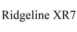 RIDGELINE XR7 trademark