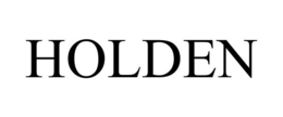 HOLDEN trademark