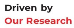 DRIVEN BY OUR RESEARCH trademark