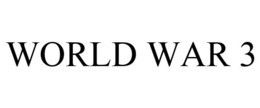 WORLD WAR 3 trademark