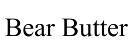 BEAR BUTTER trademark