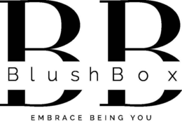 B B BLUSHBOX  AND EMBRACE BEING YOU trademark