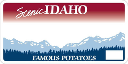 SCENIC IDAHO FAMOUS POTATOES trademark