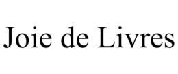 JOIE DE LIVRES trademark