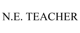 N.E. TEACHER trademark