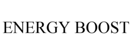 ENERGY BOOST trademark