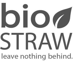 BIO STRAW LEAVE NOTHING BEHIND. trademark