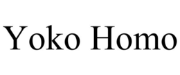 YOKO HOMO trademark