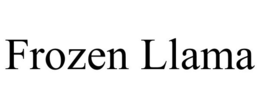 FROZEN LLAMA trademark