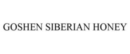 GOSHEN SIBERIAN HONEY trademark