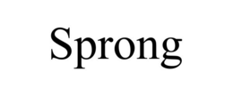 SPRONG trademark