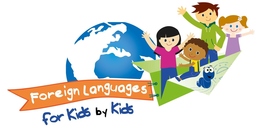 FOREIGN LANGUAGES FOR KIDS BY KIDS trademark