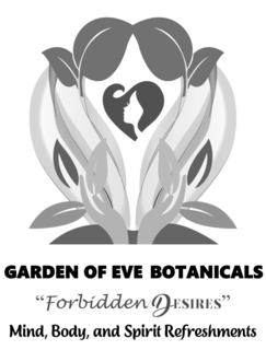 GARDEN OF EVE BOTANICALS "FORBIDDEN DESIRES" MIND, BODY AND SPIRIT REFRESHMENTS trademark