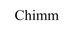 CHIMM trademark