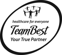 HEALTHCARE FOR EVERYONE TEAMBEST YOUR TRUE PARTNER trademark