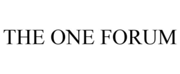 THE ONE FORUM trademark