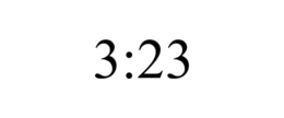 3:23 trademark