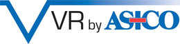 V VR BY ASICO trademark