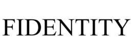 FIDENTITY trademark