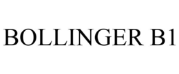 BOLLINGER B1 trademark