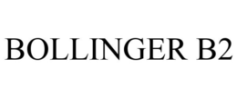 BOLLINGER B2 trademark