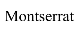 MONTSERRAT trademark