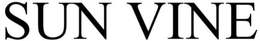 SUN VINE trademark