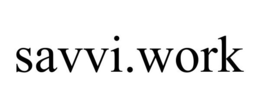 SAVVI.WORK trademark