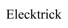 ELECKTRICK trademark
