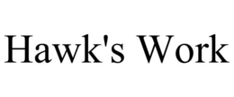 HAWK'S WORK trademark