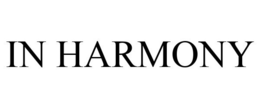 IN HARMONY trademark