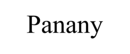 PANANY trademark