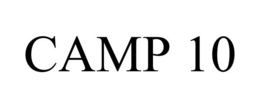 CAMP 10 trademark