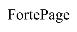 FORTEPAGE trademark