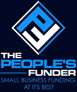 PF THE PEOPLE'S FUNDER SMALL BUSINESS FUNDING. AT IT'S BEST trademark