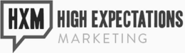 HXM HIGH EXPECTATIONS MARKETING trademark