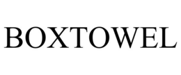 BOXTOWEL trademark