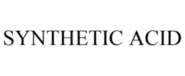 SYNTHETIC ACID trademark
