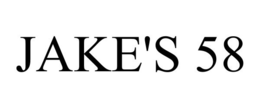 JAKE'S 58 trademark
