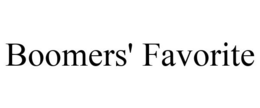 BOOMERS' FAVORITE trademark