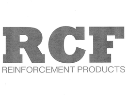 RCF REINFORCEMENT PRODUCTS trademark