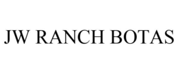 JW RANCH BOTAS trademark