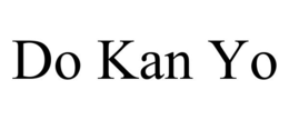 DO KAN YO trademark