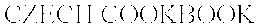 CZECH COOKBOOK trademark