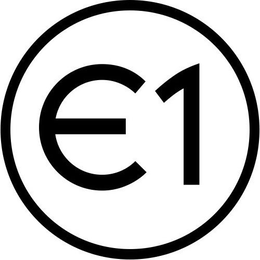 E1 trademark