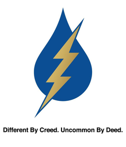 DIFFERENT BY CREED. UNCOMMON BY DEED. trademark