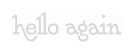HELLO AGAIN trademark