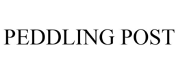PEDDLING POST trademark