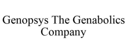 GENOPSYS THE GENABOLICS COMPANY trademark