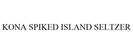 KONA SPIKED ISLAND SELTZER trademark